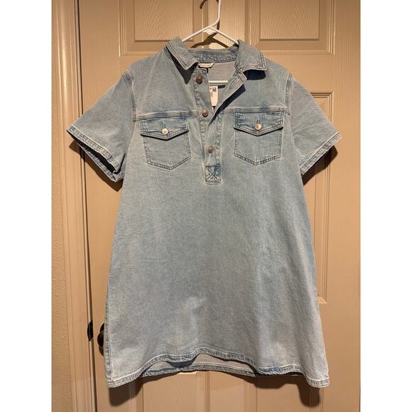 Women’s American Eagle Denim Dress XL NWT Retail $60 - Picture 1 of 6